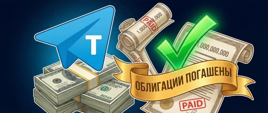 Telegram погасил облигации на миллиард долларов