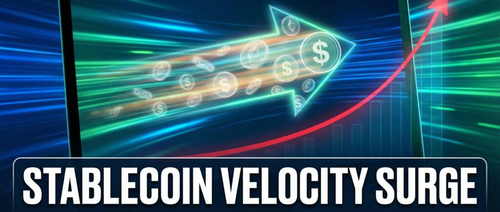 Скорость обращения стейблкоинов резко выросла