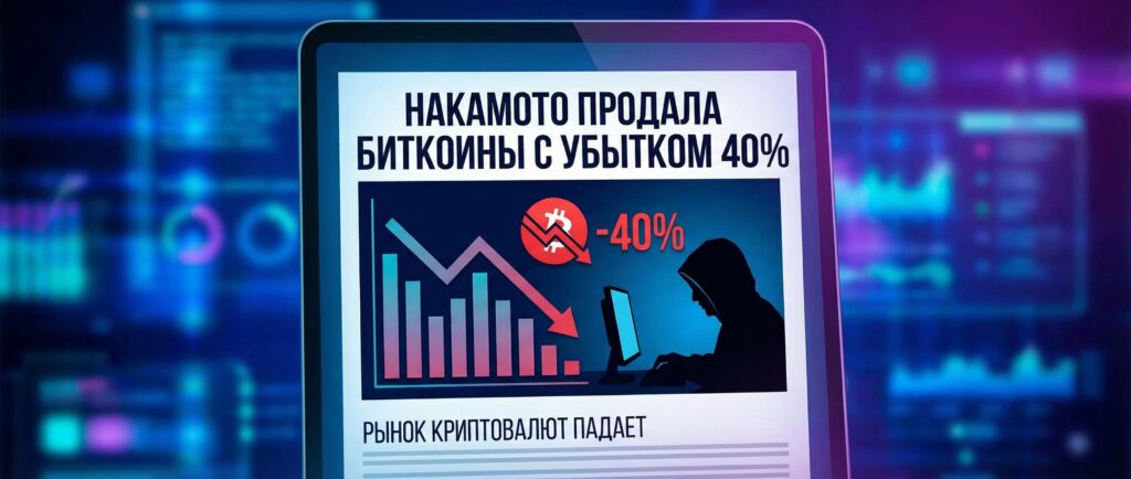 Nakamoto продала биткоины с убытком 40