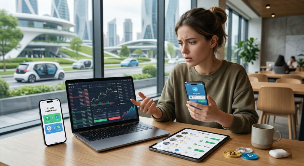 Где купить криптовалюту в 2026 году: биржа, обменник, P2P или Telegram Wallet — что выбрать новичку