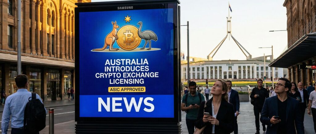 Австралия ввела лицензирование криптобирж
