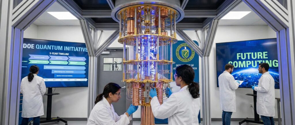 Минэнерго США создаст квантовый компьютер за три года