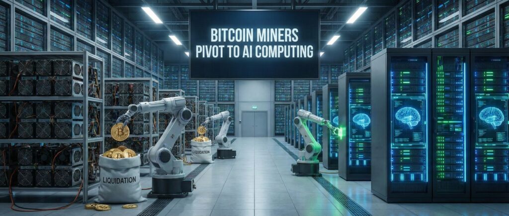 Майнеры продают биткоины для перехода в ИИ