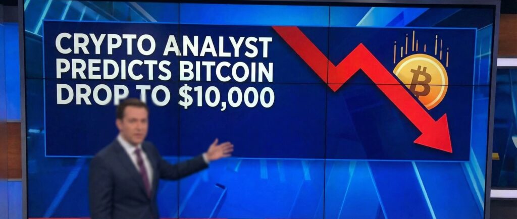 Аналитик предрек биткоину падение до 10 тысяч долларов