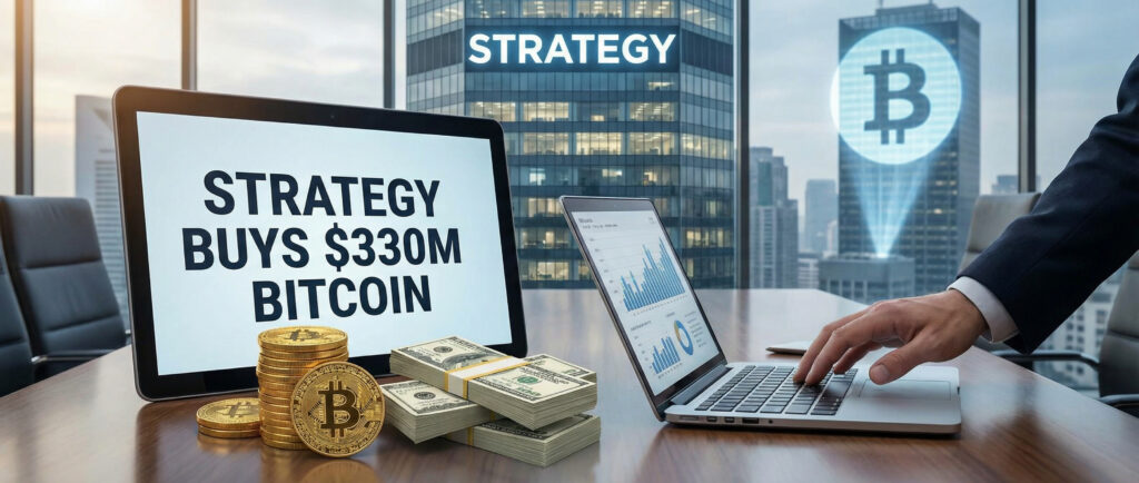 Strategy купила биткоин на 330 миллионов долларов