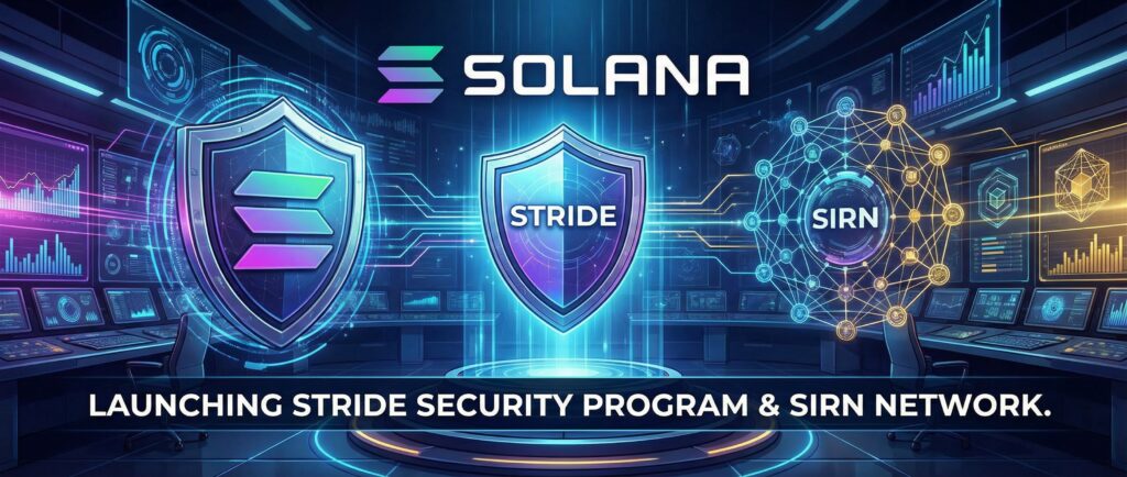 Solana запускает программу безопасности STRIDE и сеть SIRN