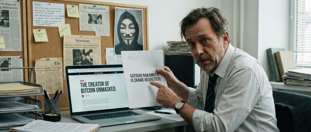 Журналист назвал создателя биткоина