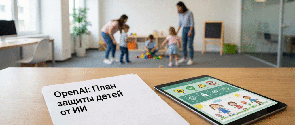 OpenAI представила план защиты детей от ИИ