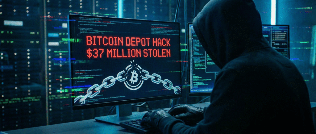 Взлом Bitcoin Depot украли 37 млн долларов