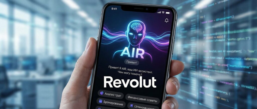 Revolut представил ИИ-ассистента AIR для клиентов
