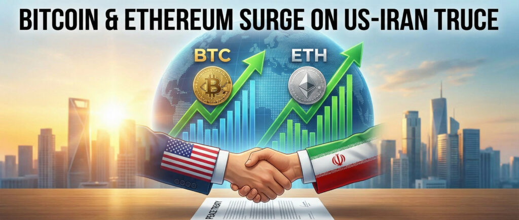 Рост биткоина и эфира на фоне перемирия США и Ирана