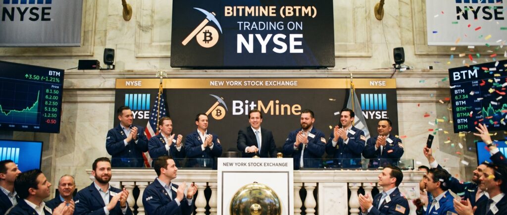 Акции BitMine начали торговаться на NYSE