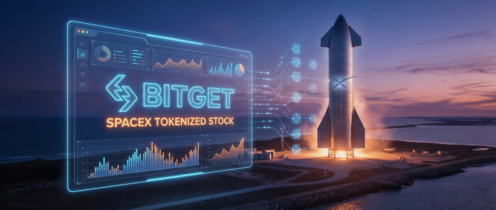 Bitget запустила токенизированные акции SpaceX