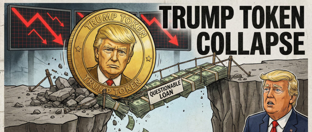Токен Трампов обвалился из-за сомнительного займа