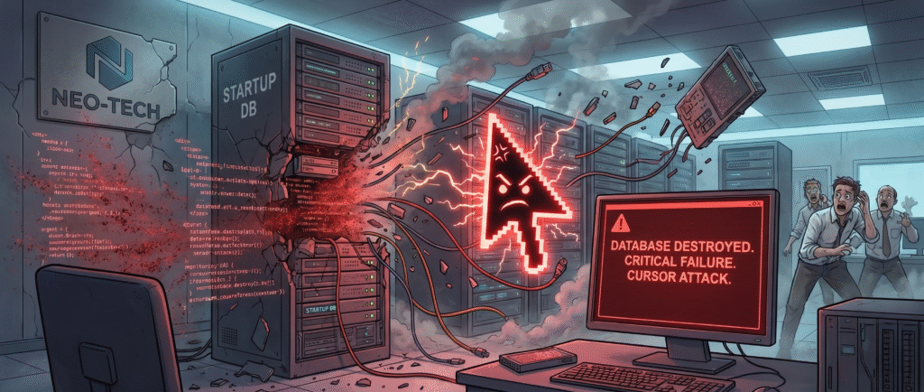 ИИ-агент Cursor уничтожил базу данных стартапа
