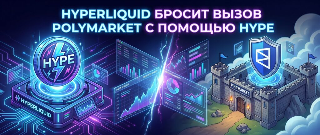 Hyperliquid бросит вызов Polymarket с помощью HYPE