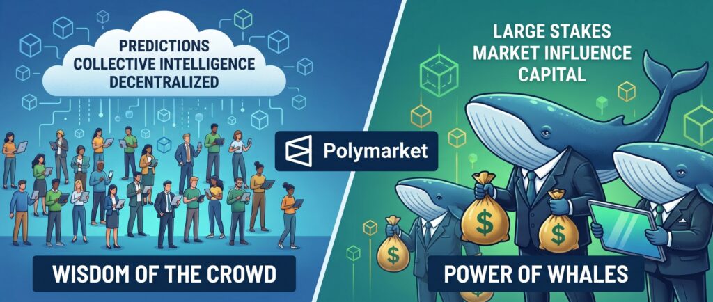 Polymarket: мудрость толпы или власть китов