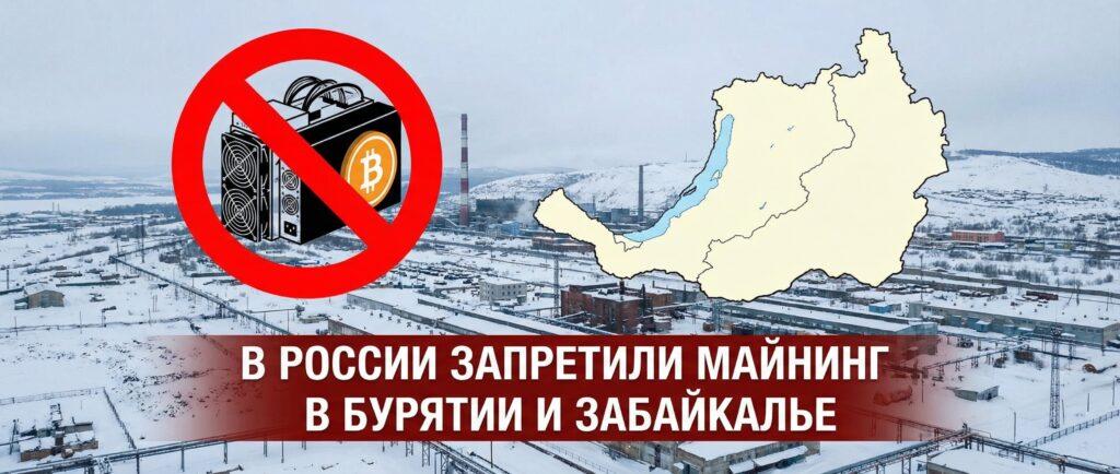 В России запретили майнинг в Бурятии и Забайкалье
