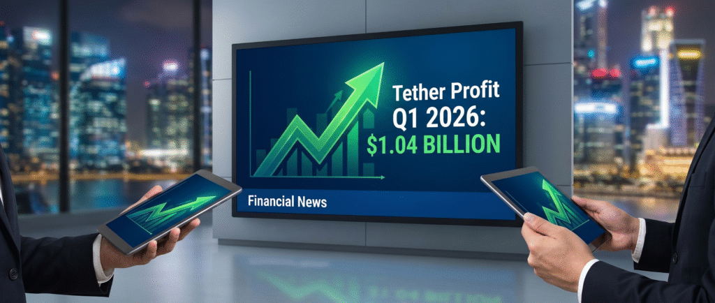 Прибыль Tether в Q1 2026 достигла $1,04 млрд