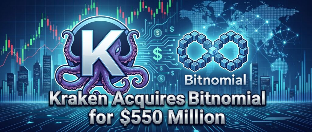 Kraken купила Bitnomial за $550 млн