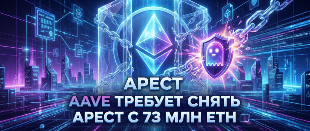 Aave требует снять арест с 73 млн ETH