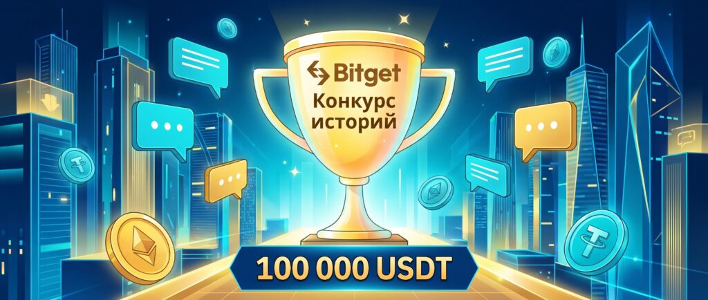 Bitget запустила конкурс историй на 100 000 USDT
