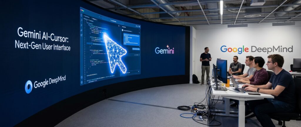 Google DeepMind создает ИИ-курсор на базе Gemini