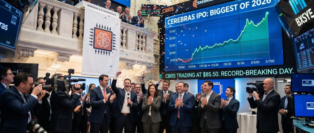 IPO Cerebras стало крупнейшим в 2026 году
