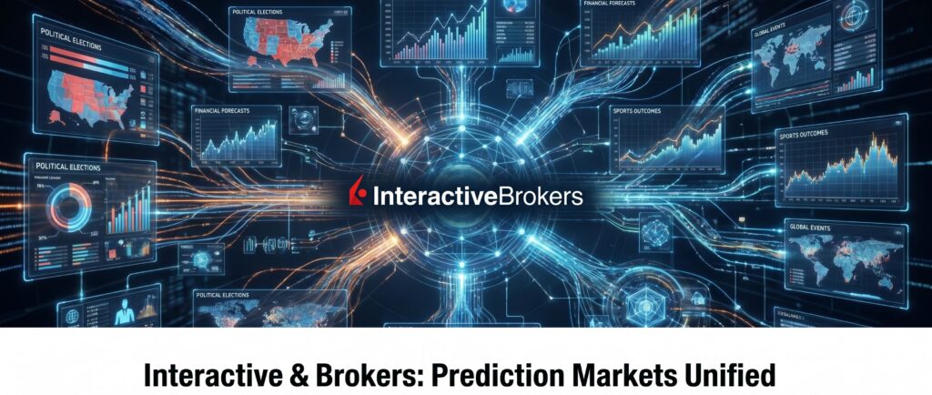 Interactive Brokers объединила рынки предсказаний