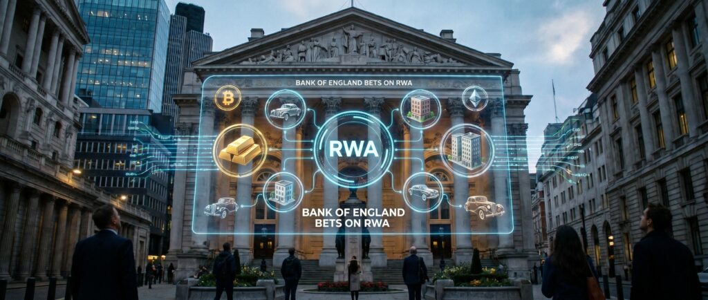 Банк Англии сделал ставку на RWA