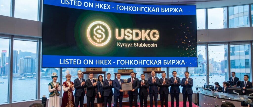 Кыргызский стейблкоин USDKG вышел на биржу Гонконга