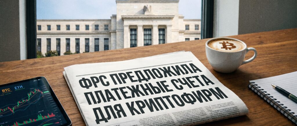ФРС предложила платежные счета для криптофирм