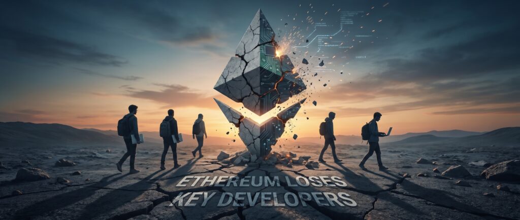 Ethereum лишился ключевых разработчиков