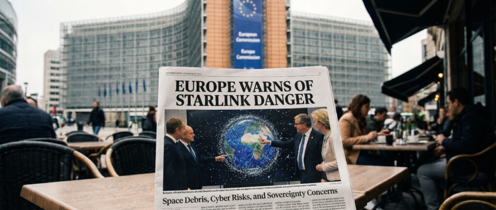 Европа предупредила об опасности Starlink