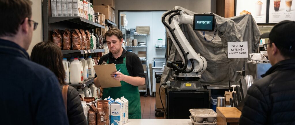 Starbucks отказалась от ИИ-учёта запасов