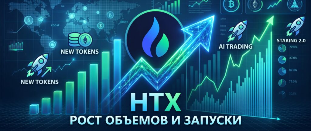 HTX отчиталась о росте объемов и запусках
