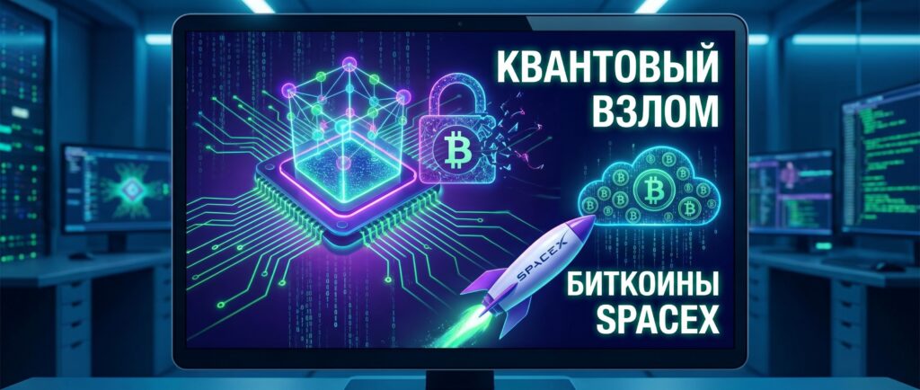 Квантовый взлом биткоина и биткоины SpaceX
