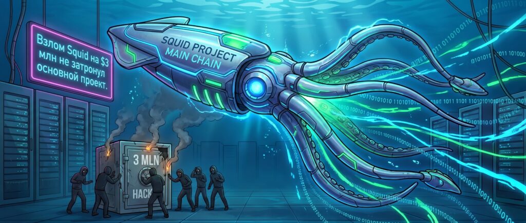 Взлом Squid на $3 млн не затронул основной проект