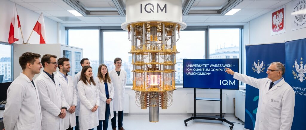 Польский вуз запустил квантовый компьютер IQM