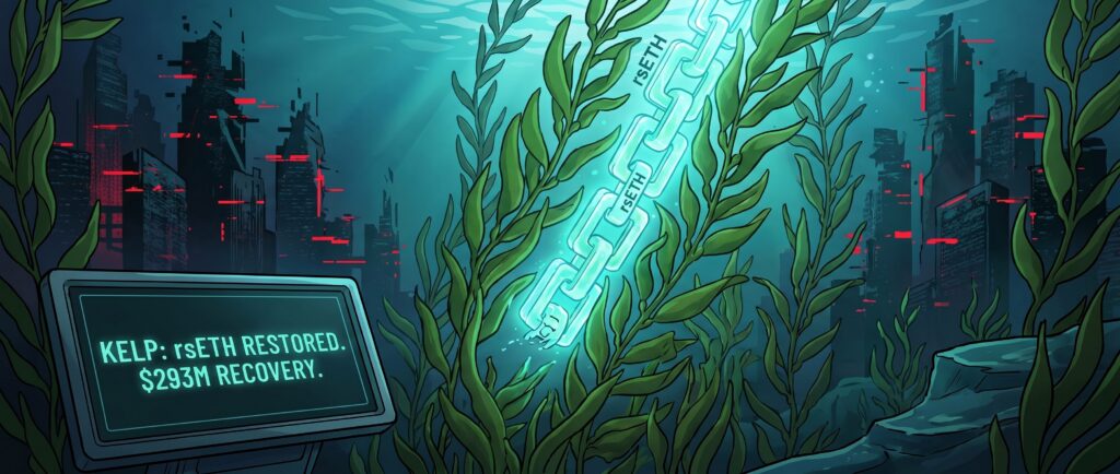 Kelp восстановил rsETH после взлома на $293 млн