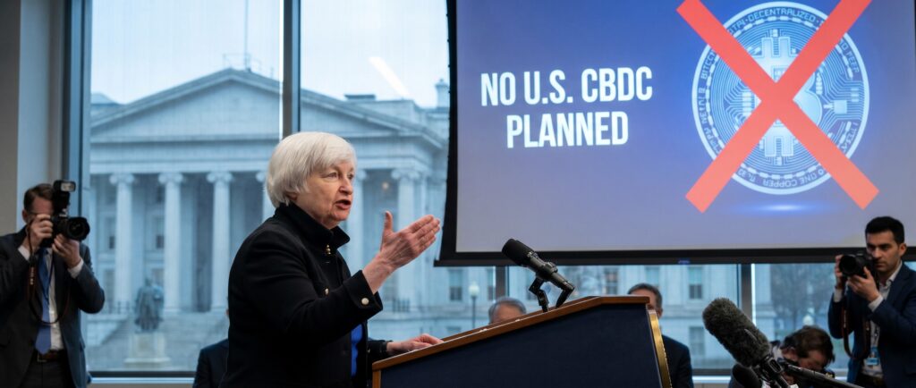 Глава Минфина США исключил введение CBDC