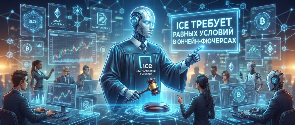 ICE требует равных условий в ончейн-фьючерсах