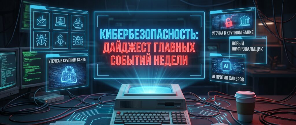 Кибербезопасность: дайджест главных событий недели