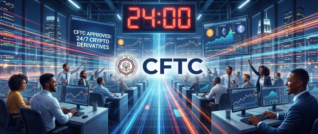 CFTC одобрила круглосуточные торги криптодеривативами
