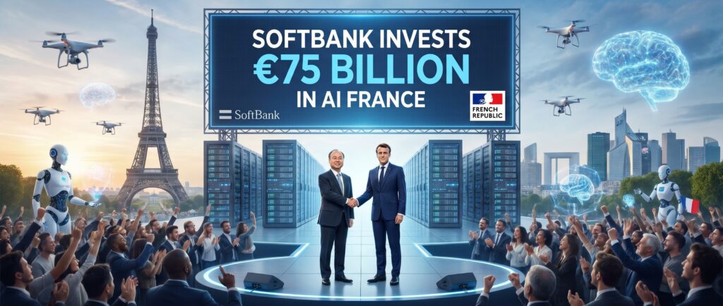 SoftBank вложит €75 млрд в ИИ во Франции