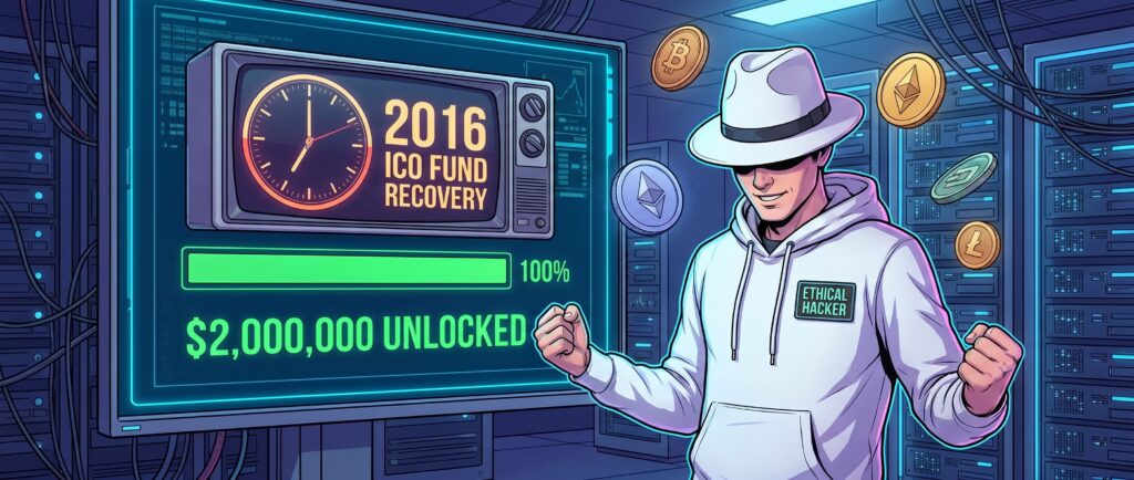 Белый хакер разблокировал $2 млн из ICO 2016 года