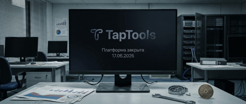 Аналитическая платформа Cardano TapTools закрывается
