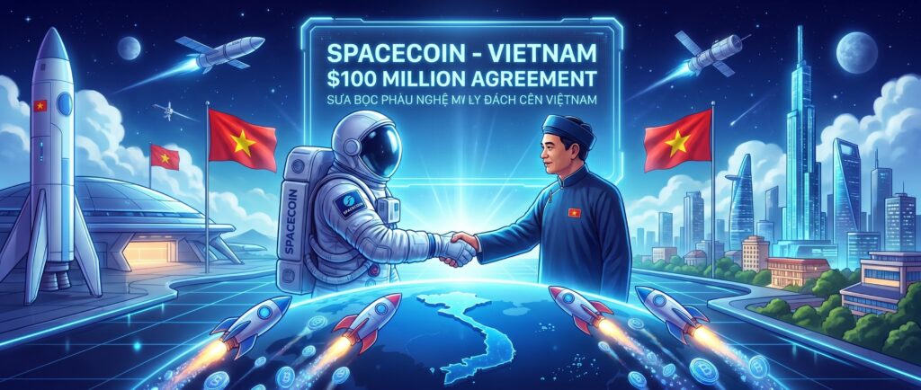 Spacecoin подписал соглашение на $100 млн с Вьетнамом