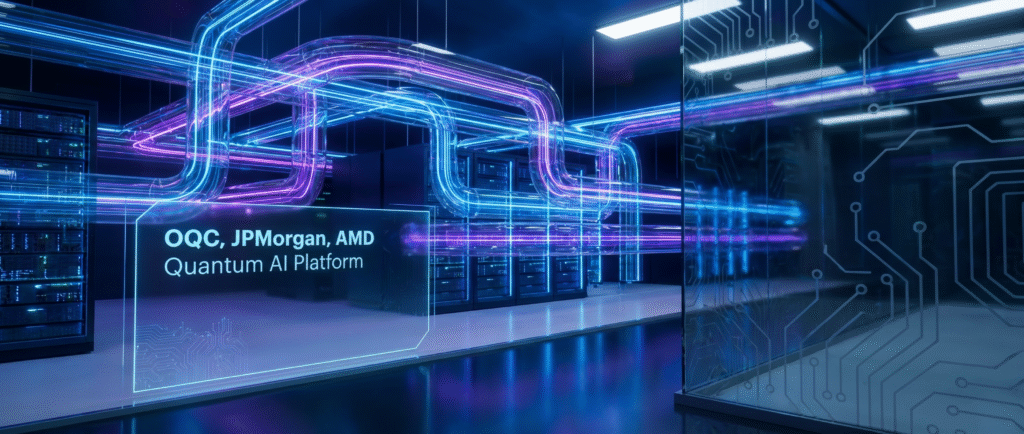 OQC, JPMorgan и AMD запускают квантово-ИИ платформу