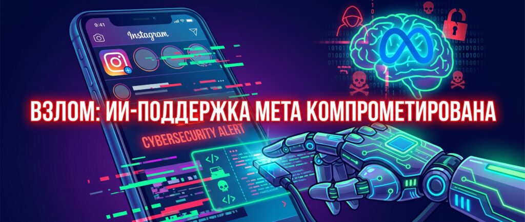 Хакеры взломали Instagram через ИИ-поддержку Meta